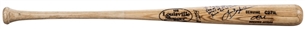 2003-08 Lance Berkman Game Used & Signed Louisville Slugger C271L Model Bat Inscribed to Chipper Jones (PSA/DNA) 